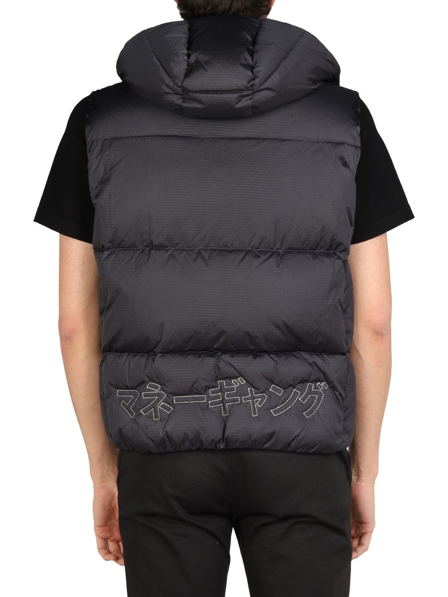 HOODED VEST