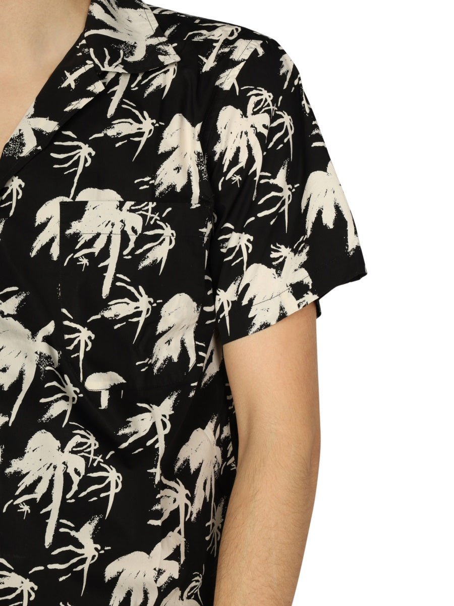 HAWAIIAN LOGO PRINT SHIRT