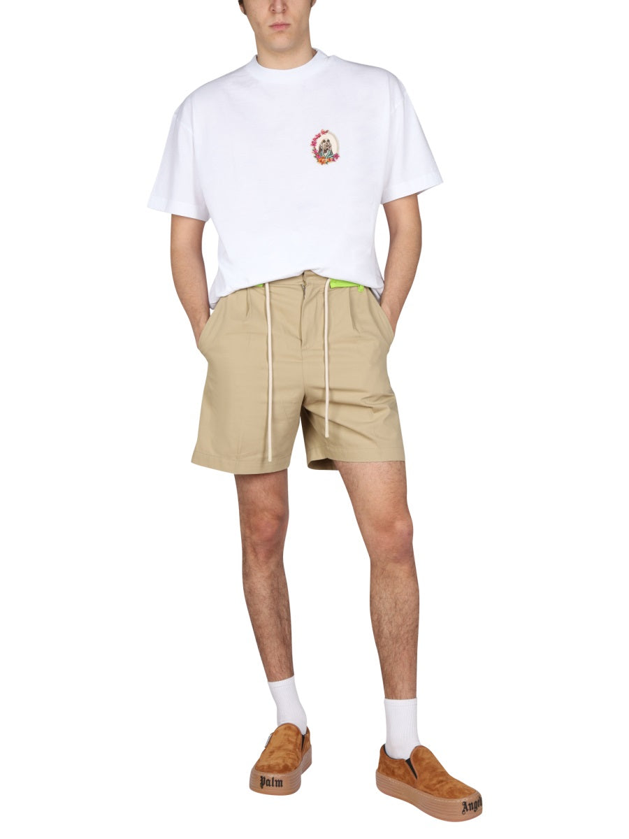 SIDE BAND BERMUDA SHORTS
