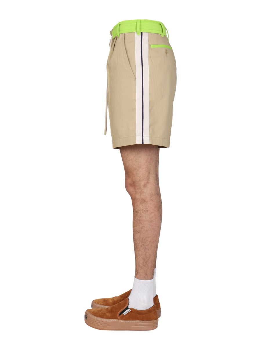 SIDE BAND BERMUDA SHORTS