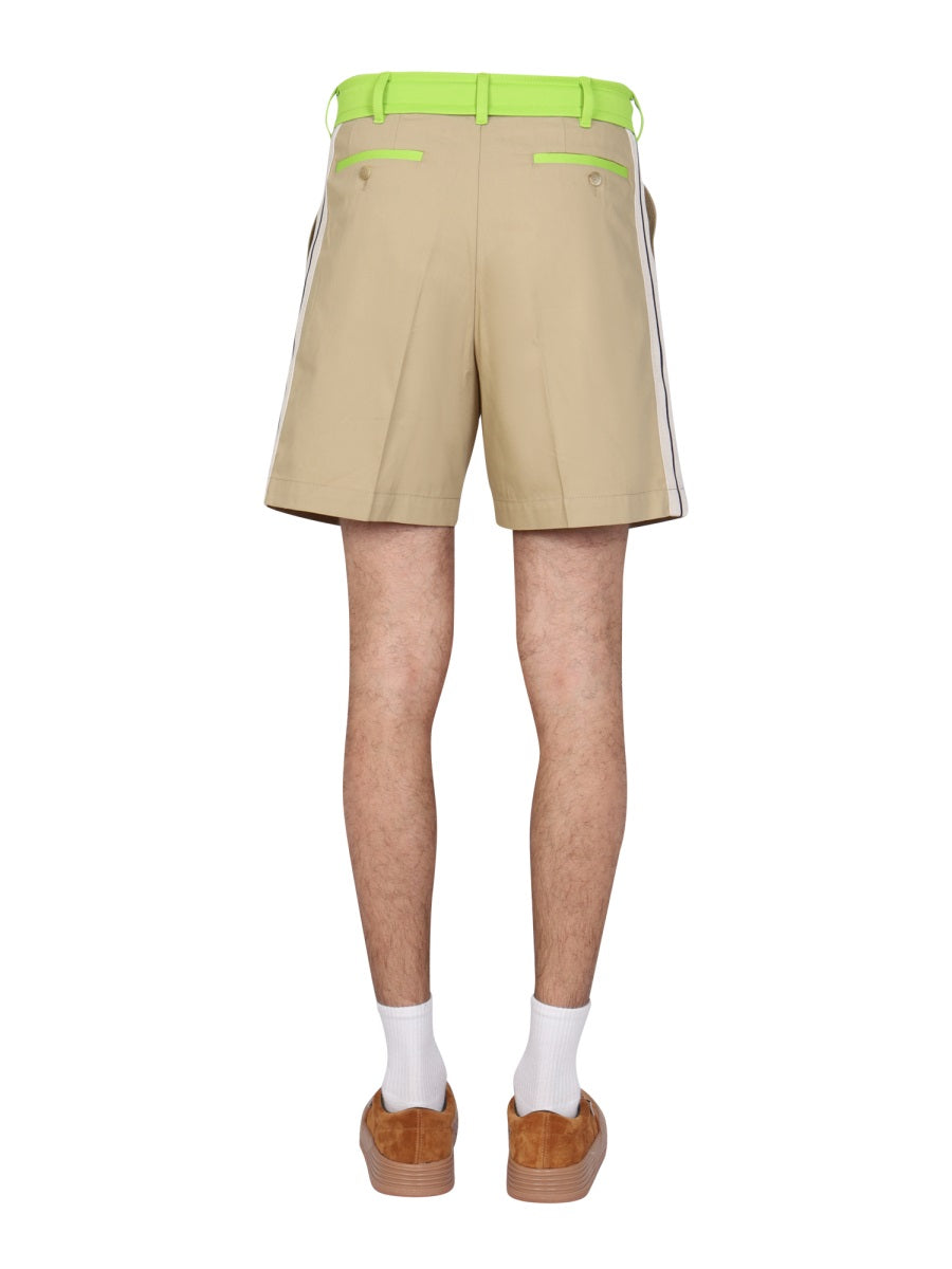 SIDE BAND BERMUDA SHORTS