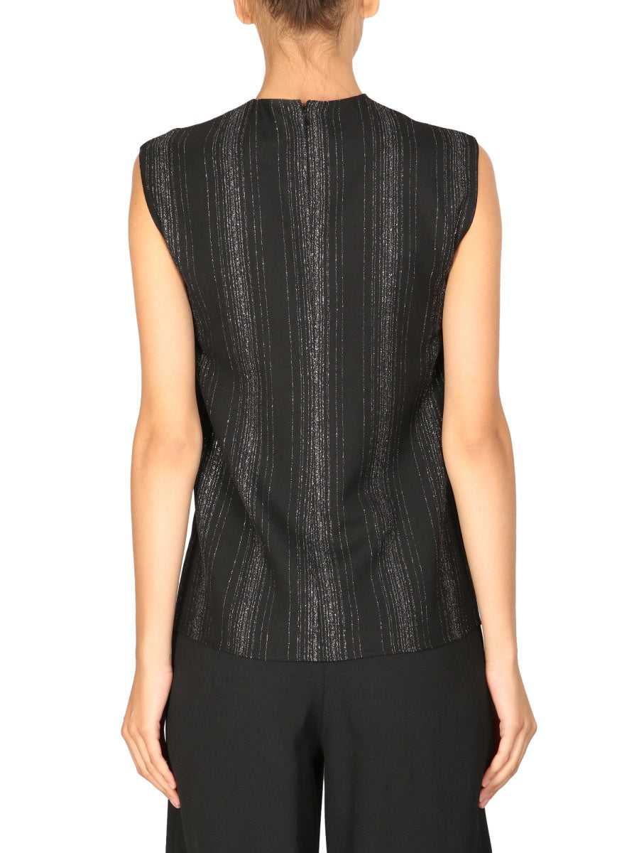 LUREX TAILORED TOP