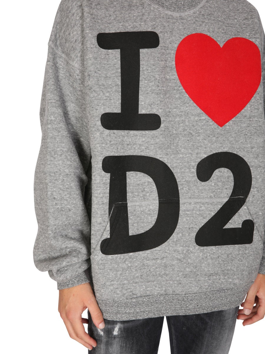 I LOVE D2 SWEATSHIRT