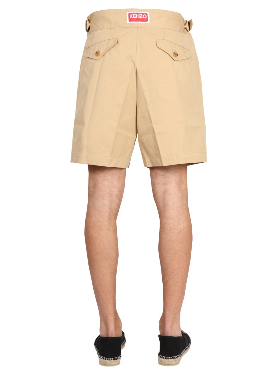 SHORT IN TWILL