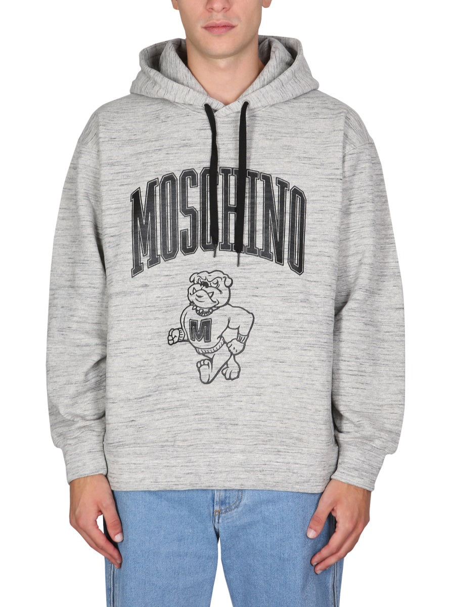 SWEATSHIRT WITH LOGO PRINT