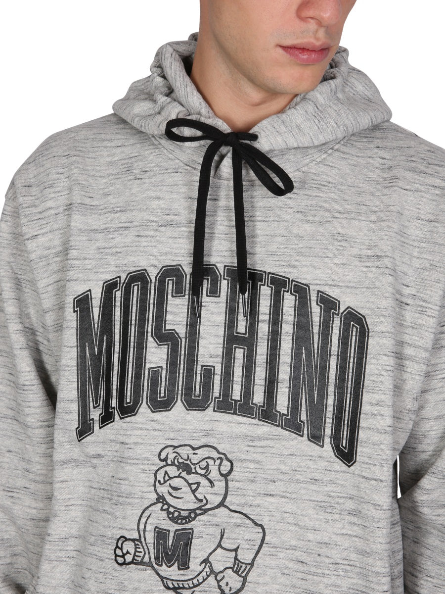 SWEATSHIRT WITH LOGO PRINT