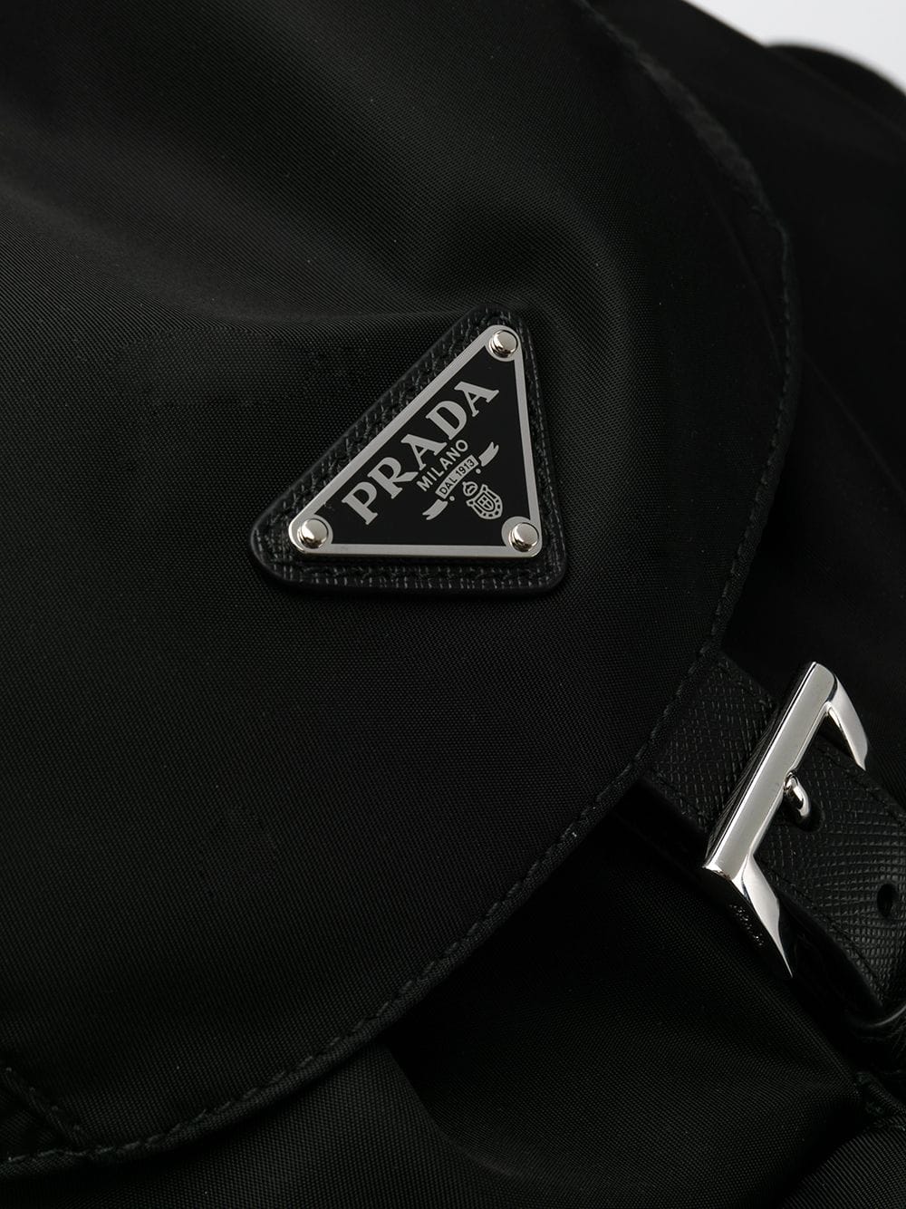 RE-NYLON MEDIUM BACKPACK WITH POUCH