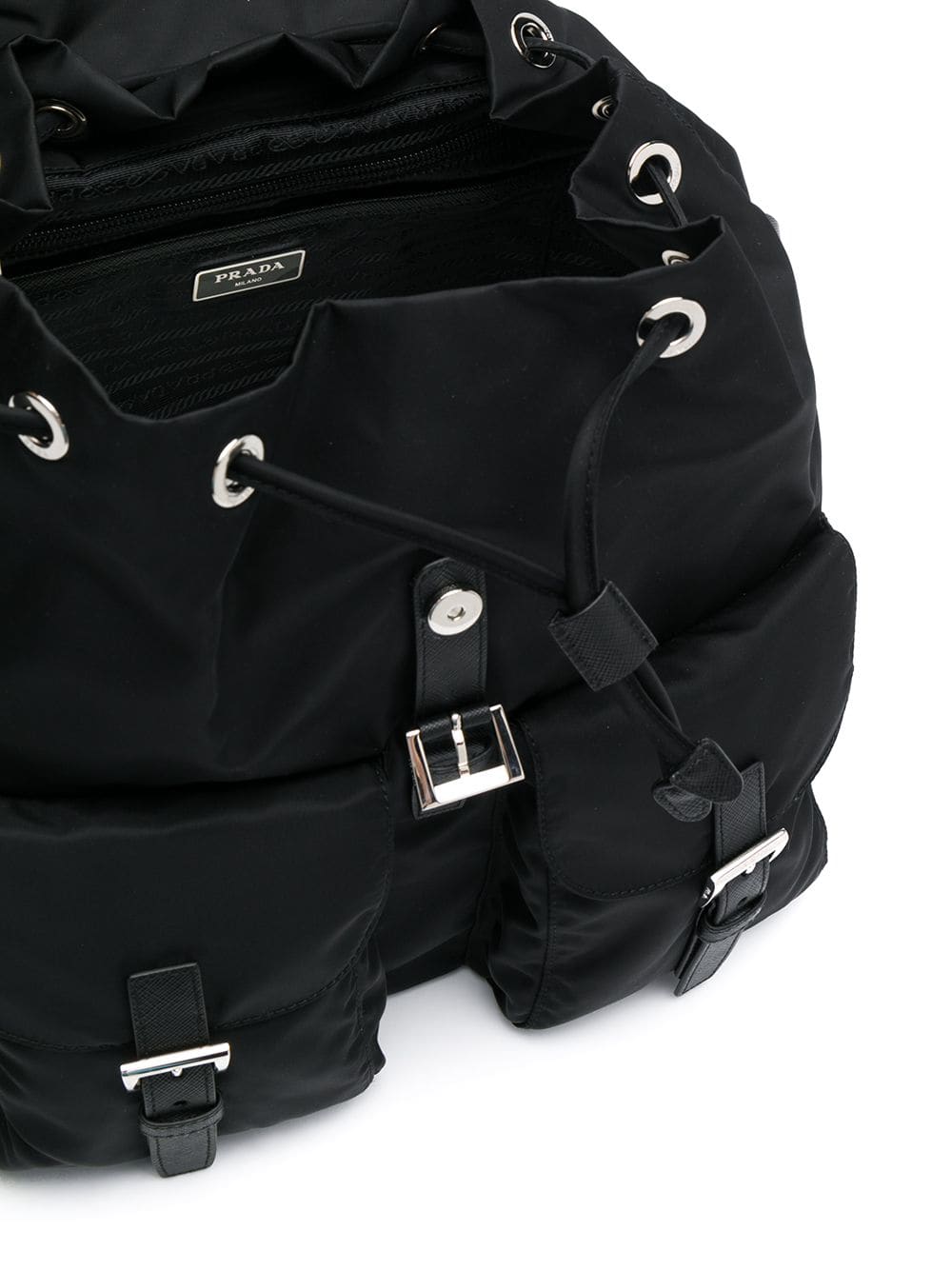 RE-NYLON MEDIUM BACKPACK WITH POUCH