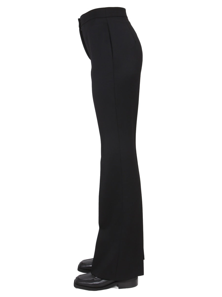 WOOL GRAIN DE POUDRE PANTS