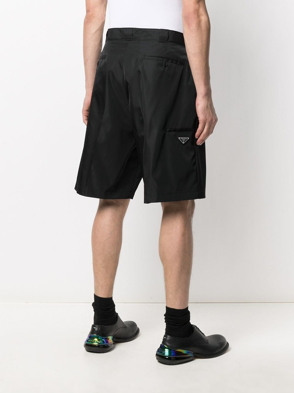 RE-NYLON BERMUDAS