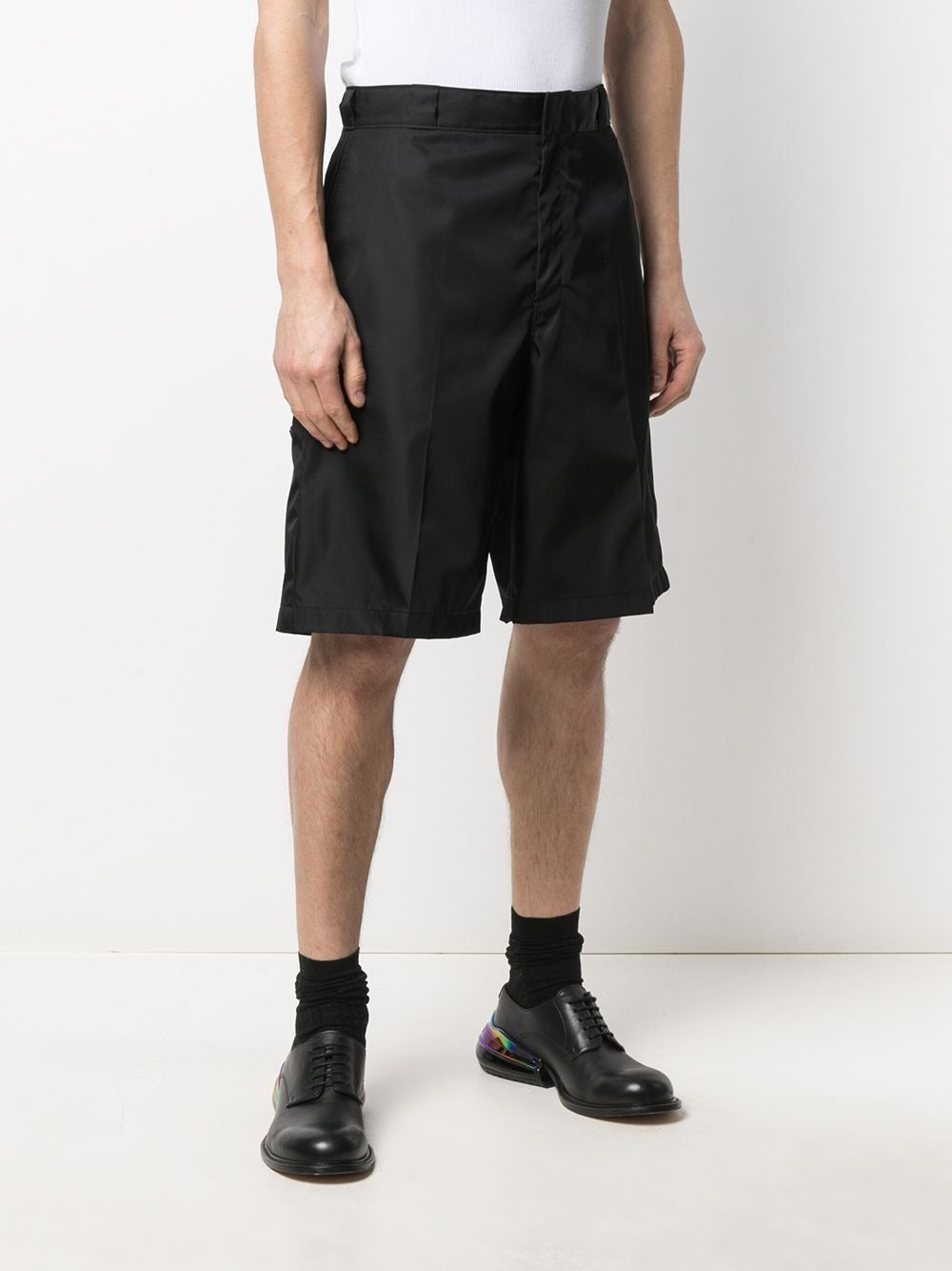 RE-NYLON BERMUDAS
