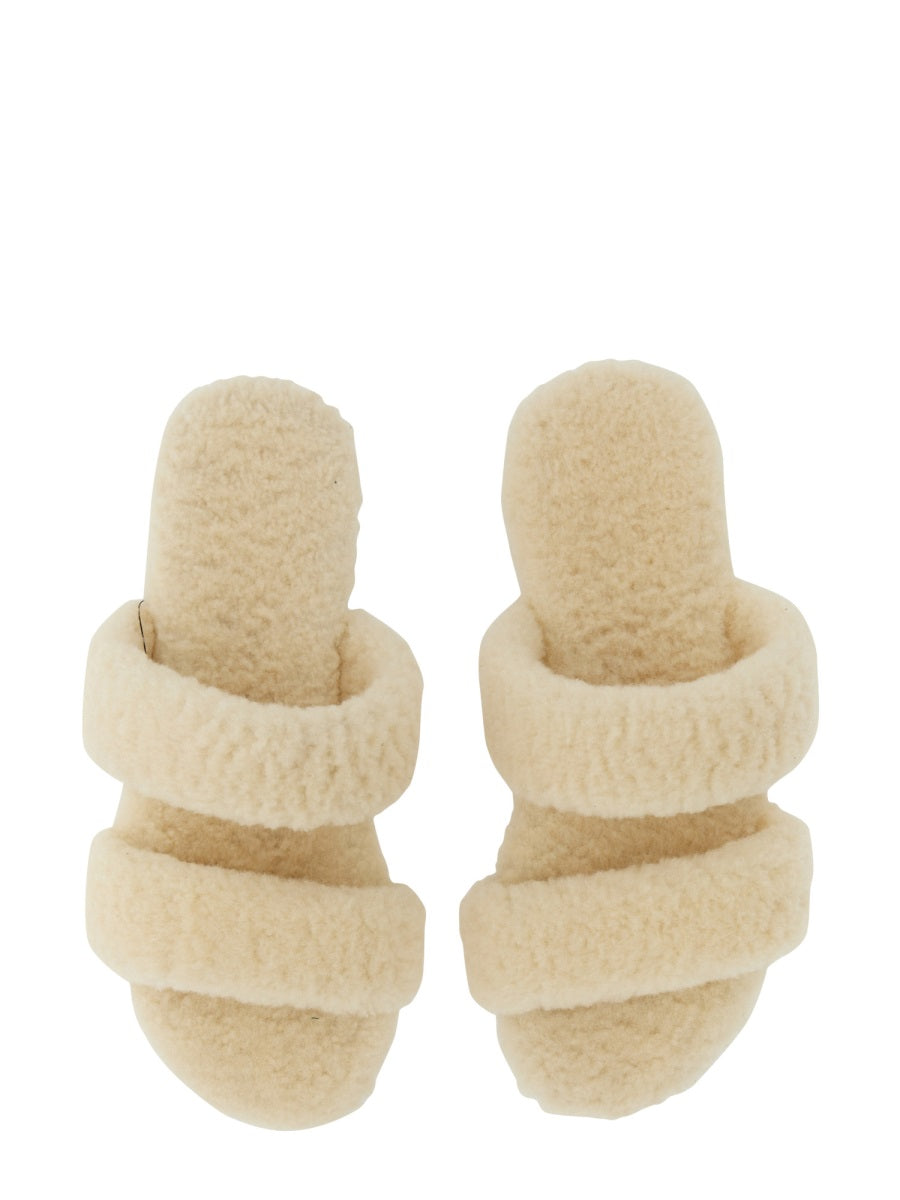 SHEARLING SANDAL