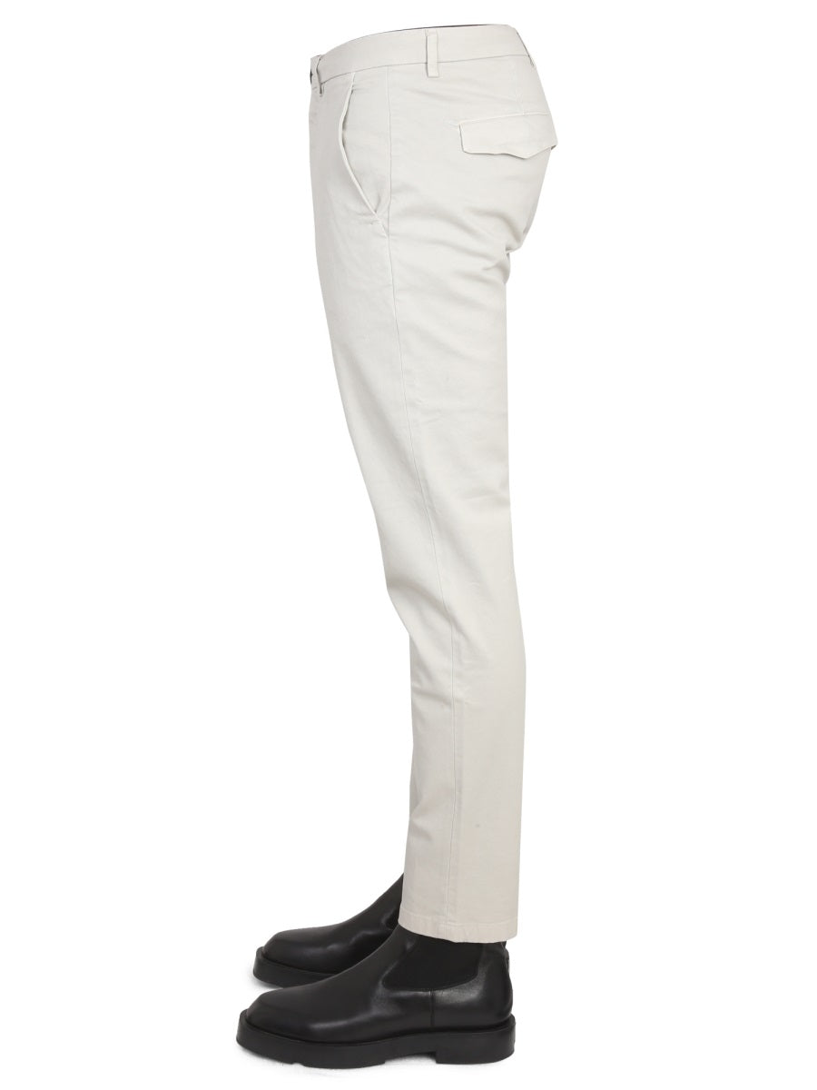 PANTS WITH LOGO PATCH