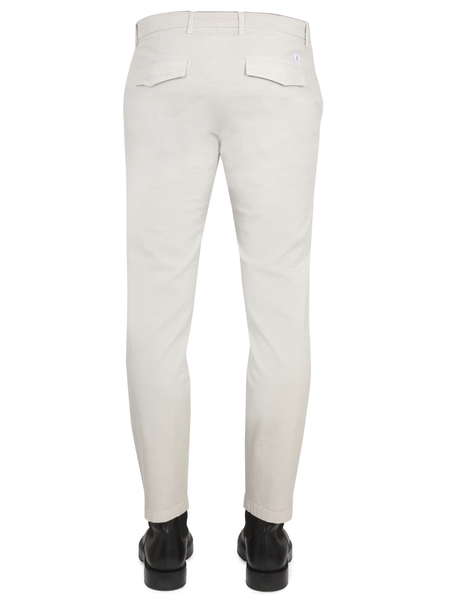 PANTS WITH LOGO PATCH