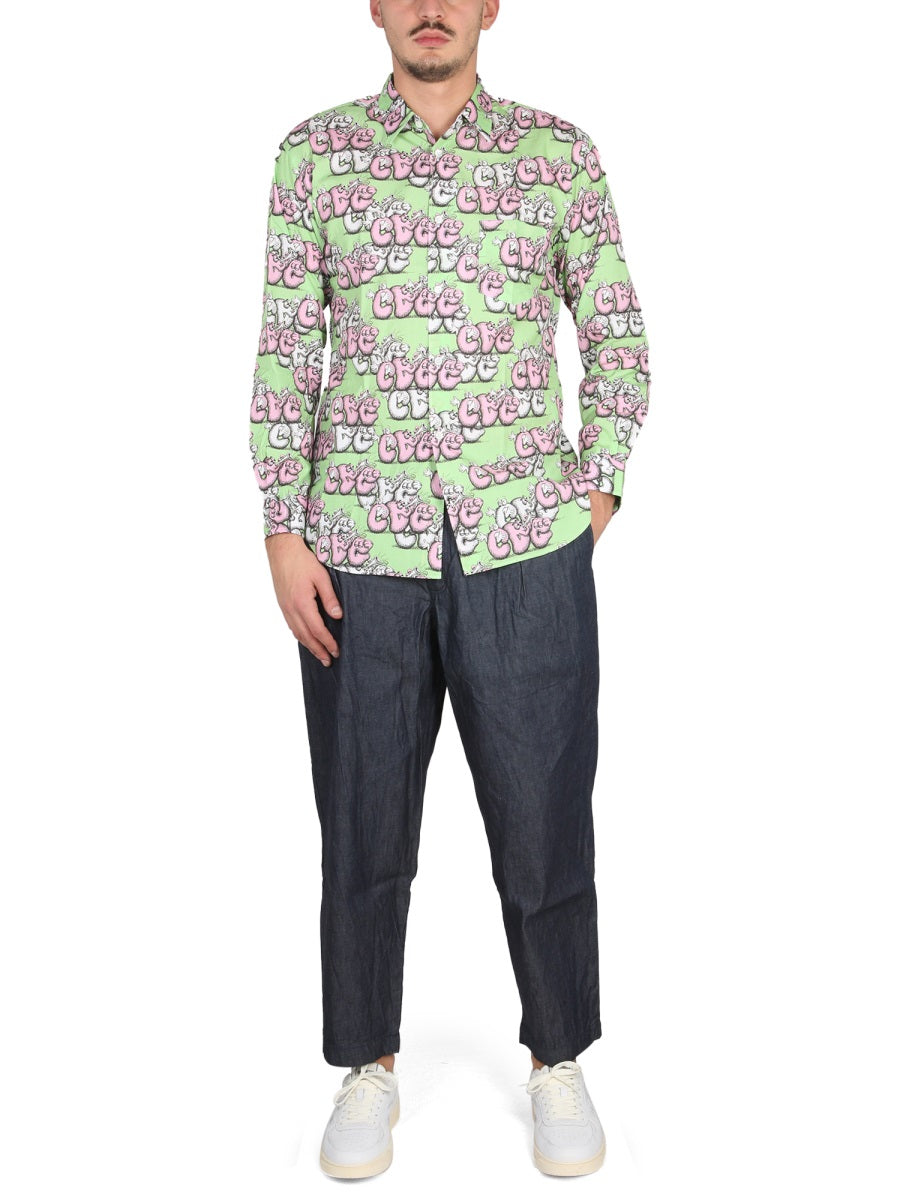 SHIRT WITH PRINT X KAWS