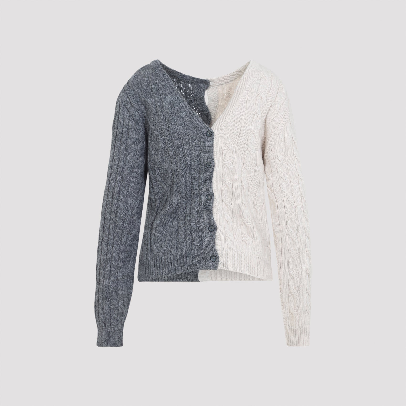 Bicolor Cardigan
