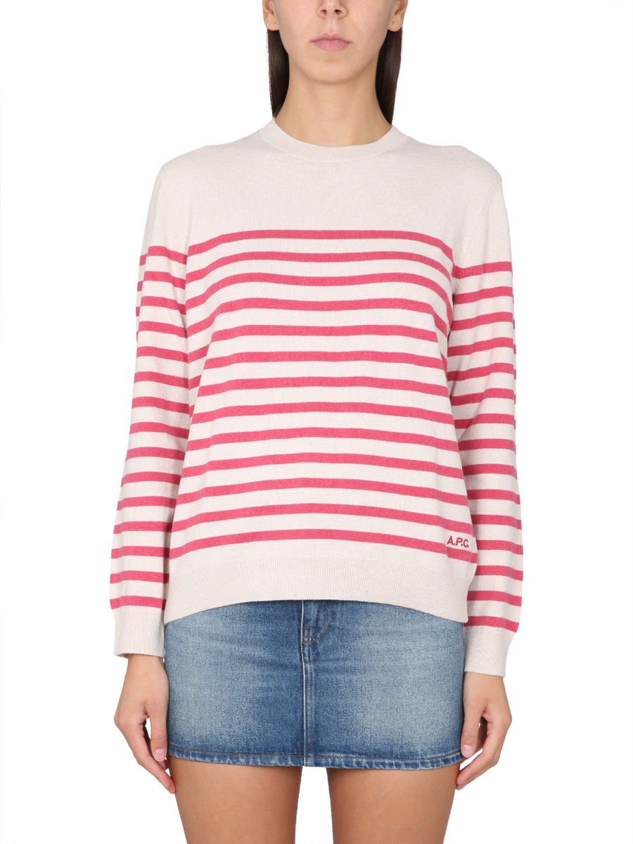 JERSEY WITH STRIPE PATTERN