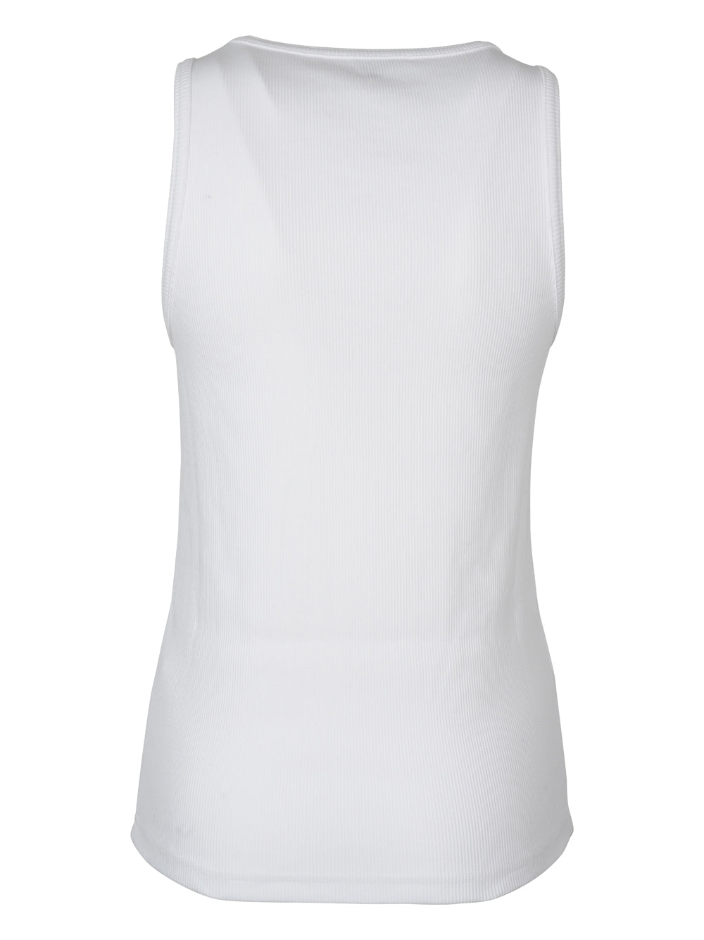 STRETCH RIB COTTON TANK TOP