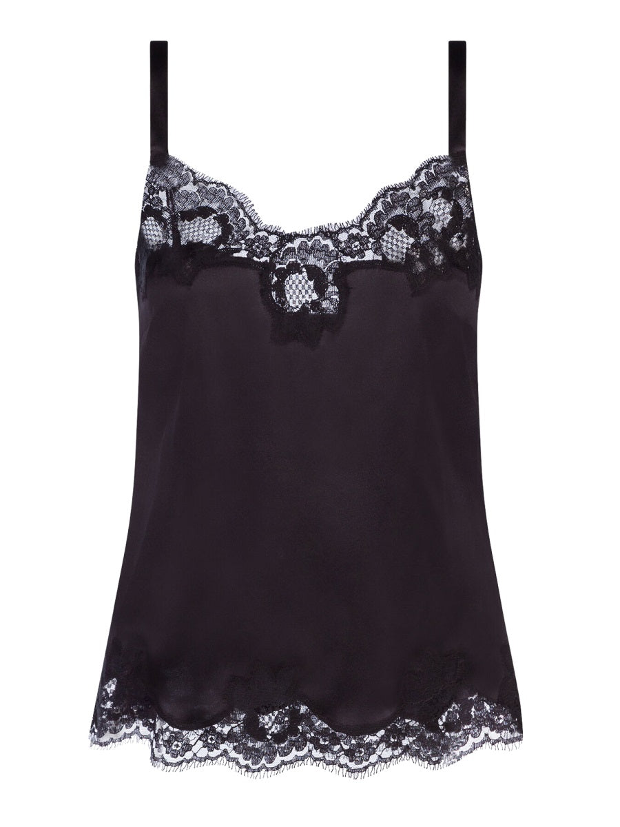 SATIN LINGERIE TOP