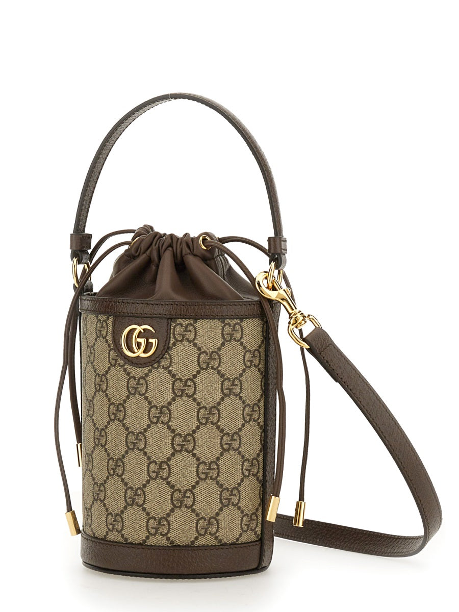 MINI BUCKET BAG "OPHIDIA"