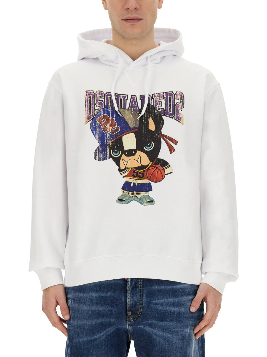 SWEATSHIRT WITH PRINT