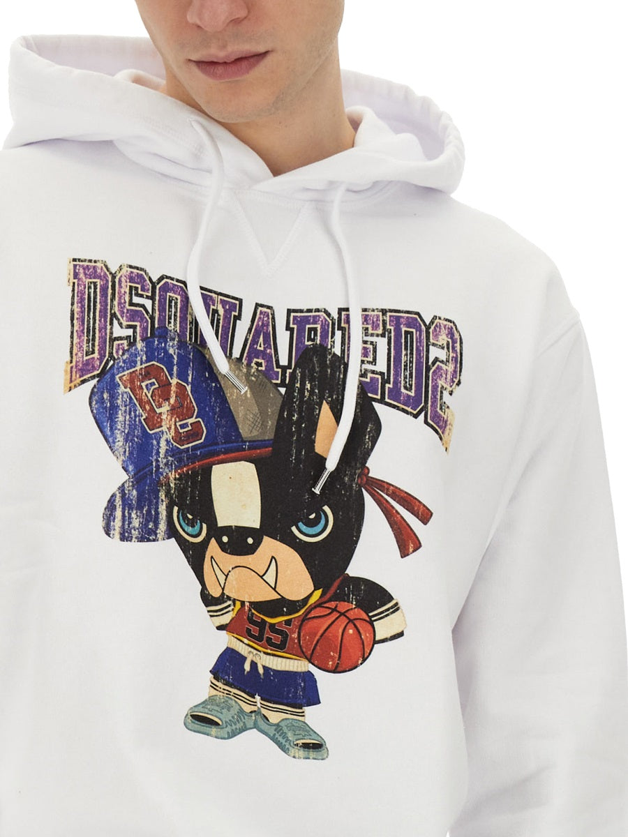 SWEATSHIRT WITH PRINT