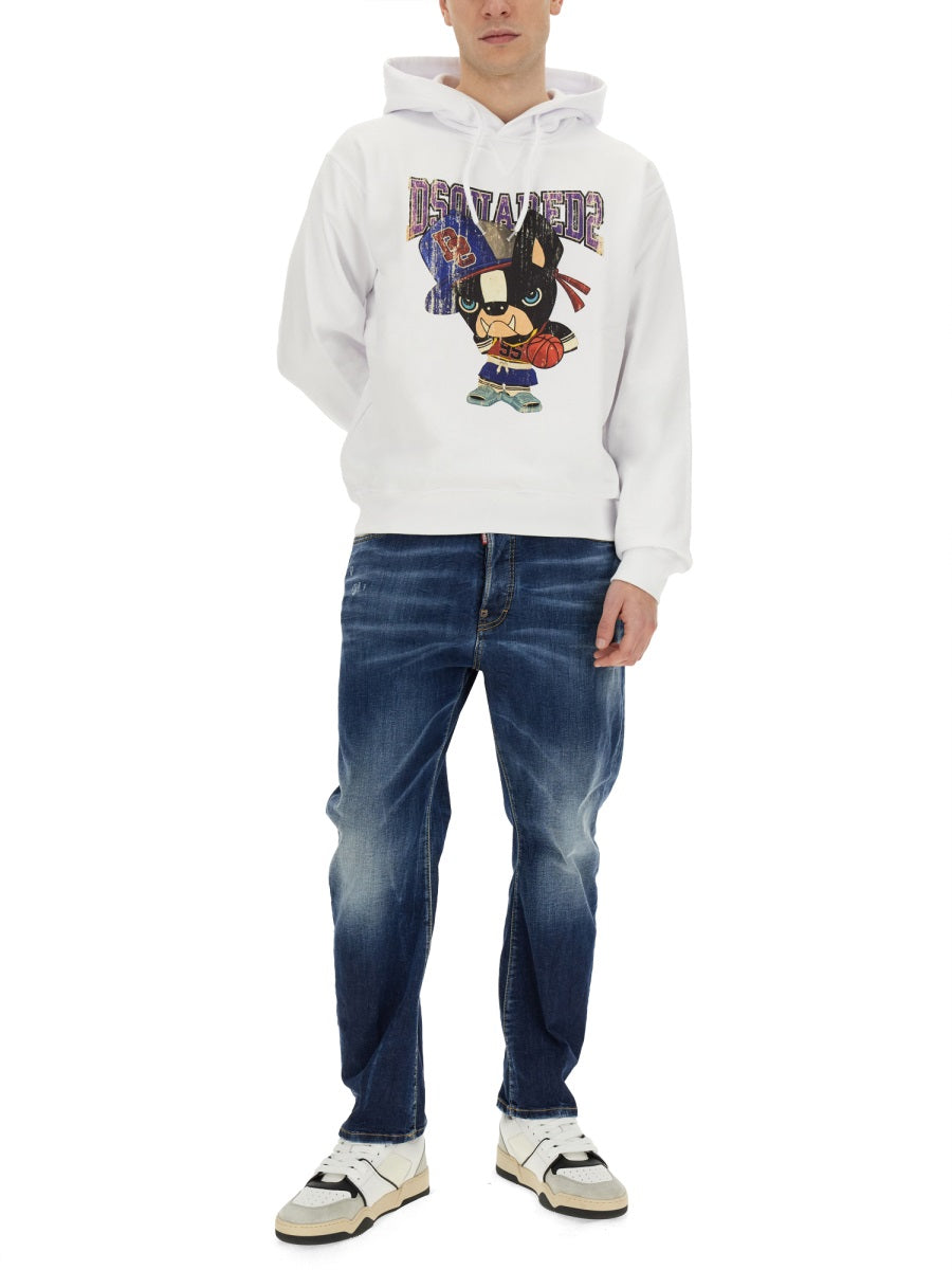 SWEATSHIRT WITH PRINT