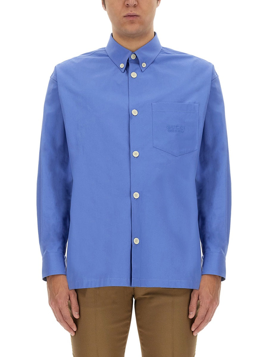 COTTON SHIRT WITH  EMBROIDERY