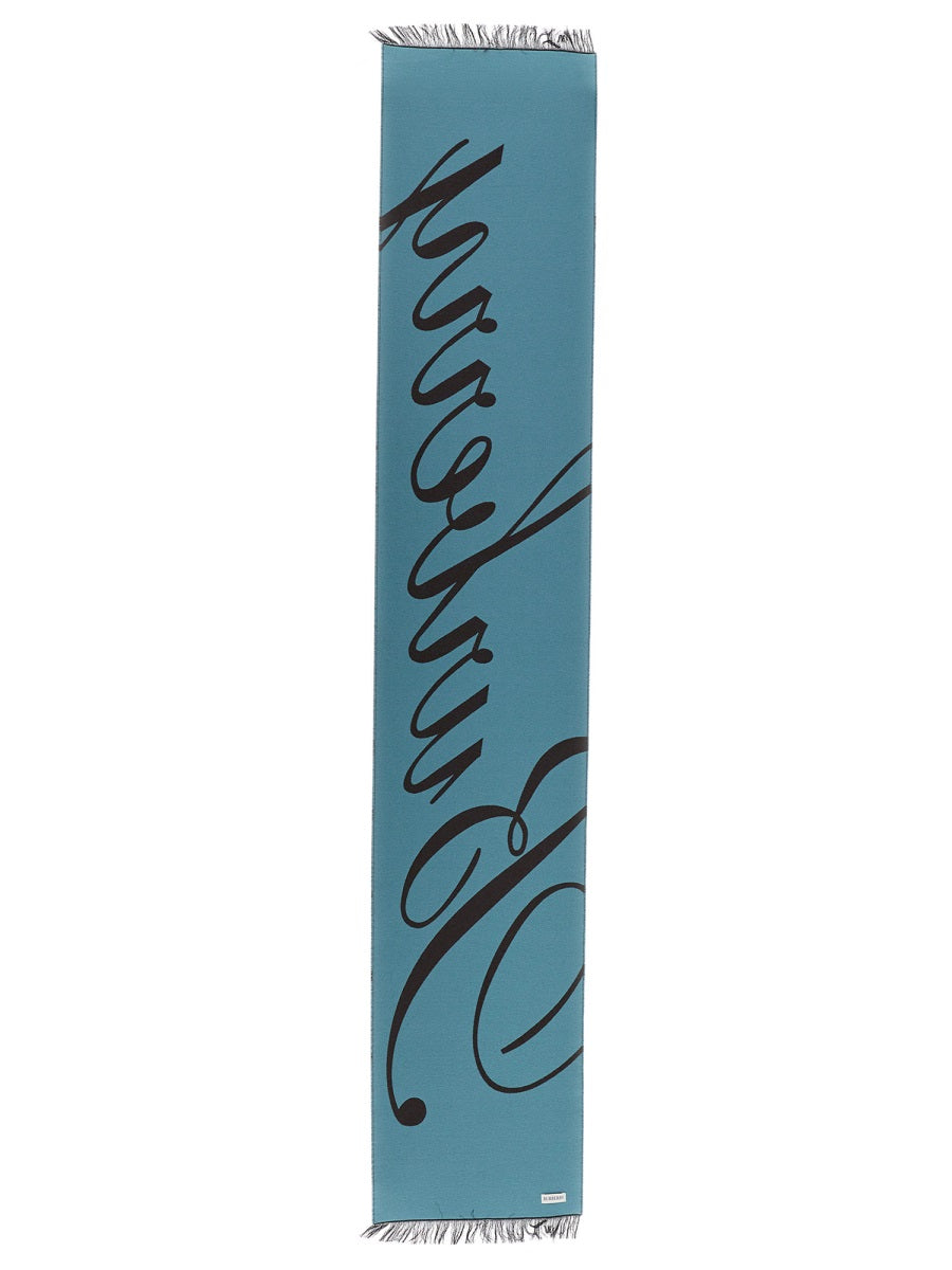 SCARF WITH LOGO