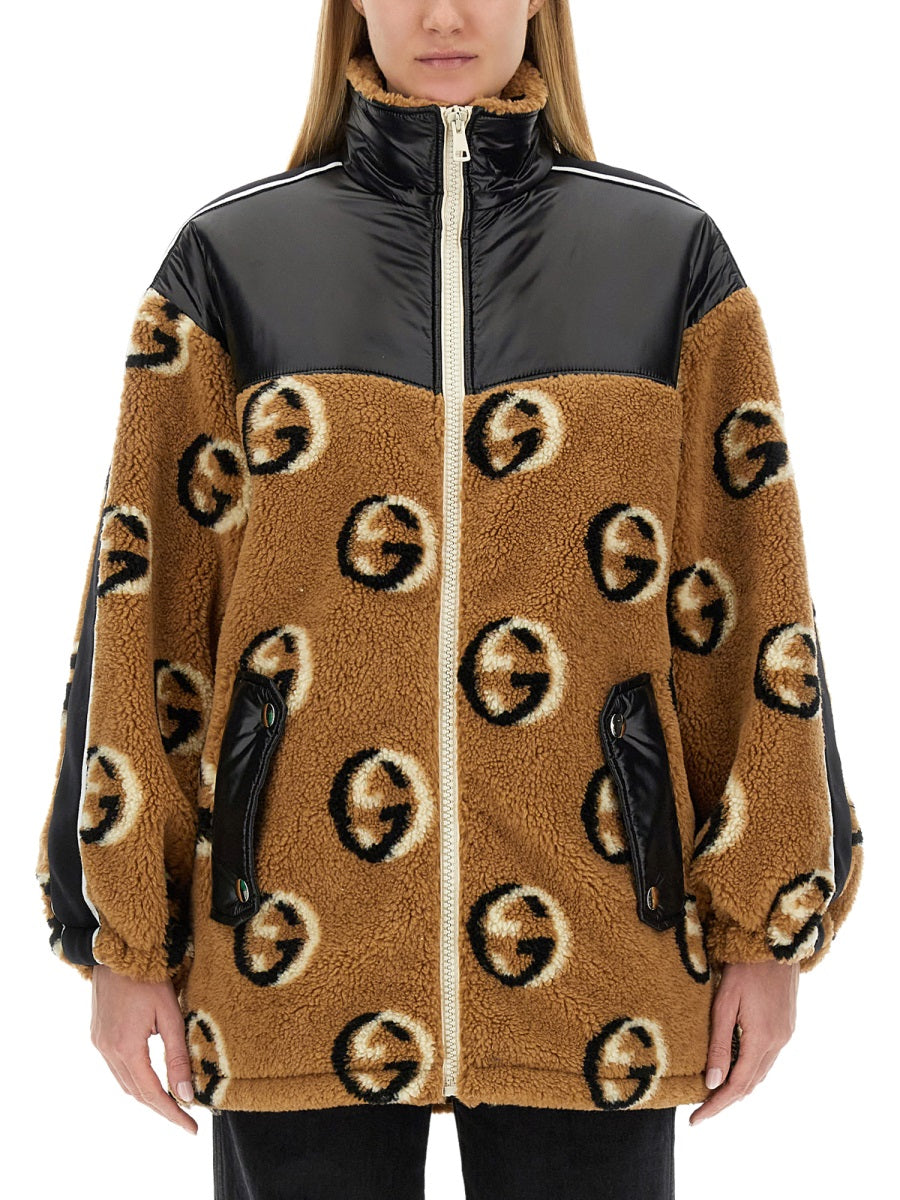 JACQUARD ZIPPER JACKET