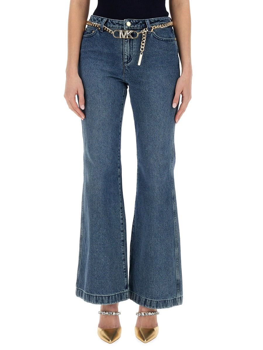 FLARE FIT JEANS