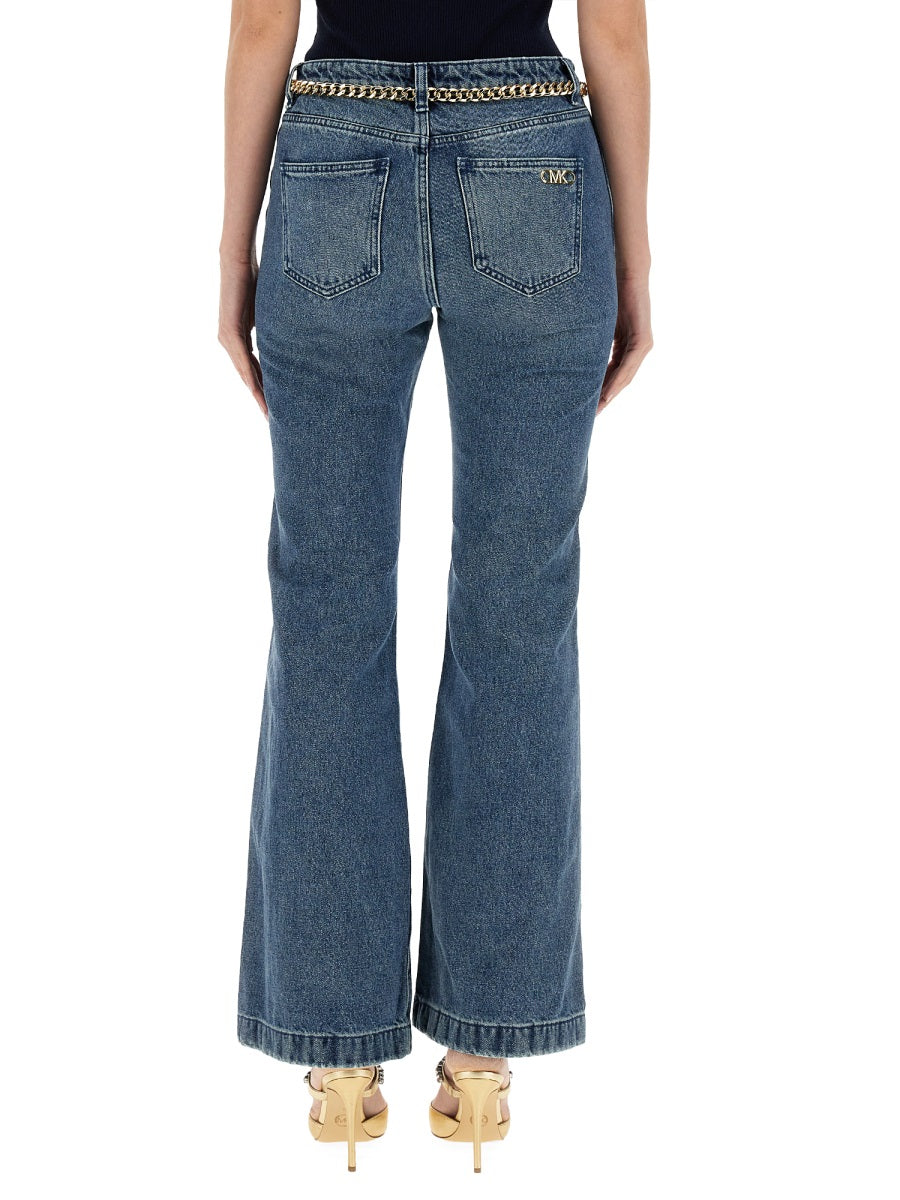 FLARE FIT JEANS