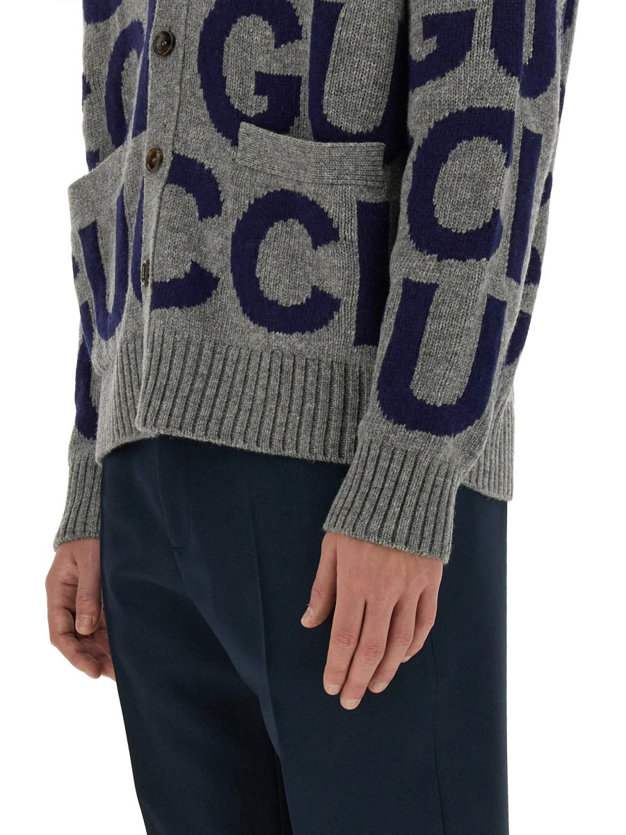 CARDIGAN WITH  INLAY