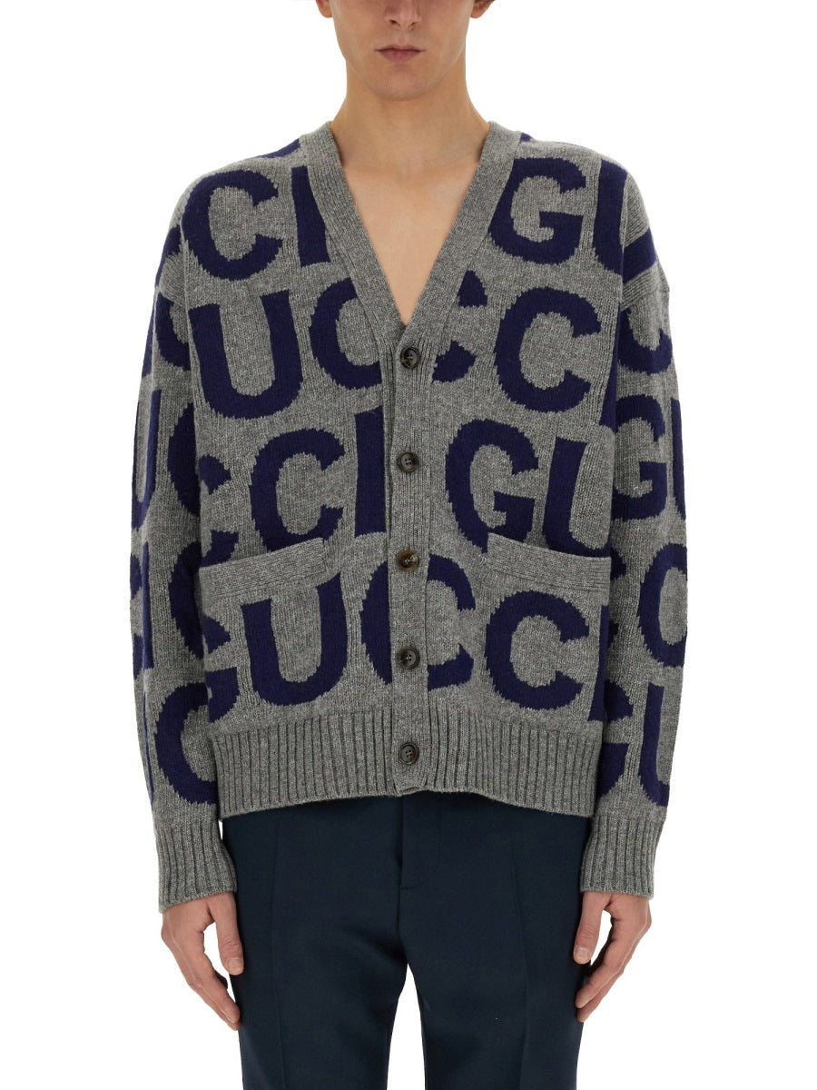 CARDIGAN WITH  INLAY