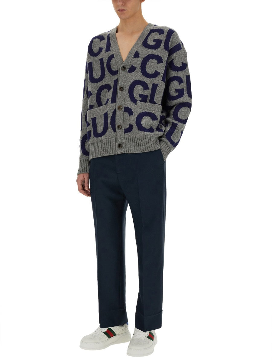 CARDIGAN WITH  INLAY