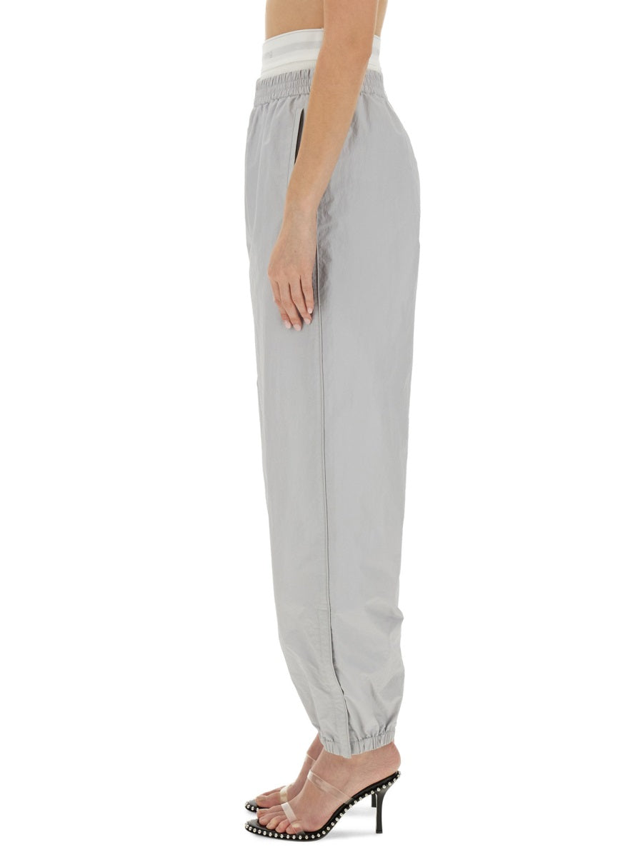 SPORTS PANTS WITH INTEGRATED UNDERWEAR