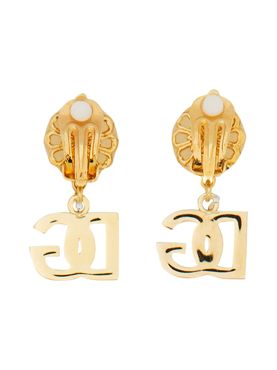 "DG NEWTON" DANGLE EARRINGS