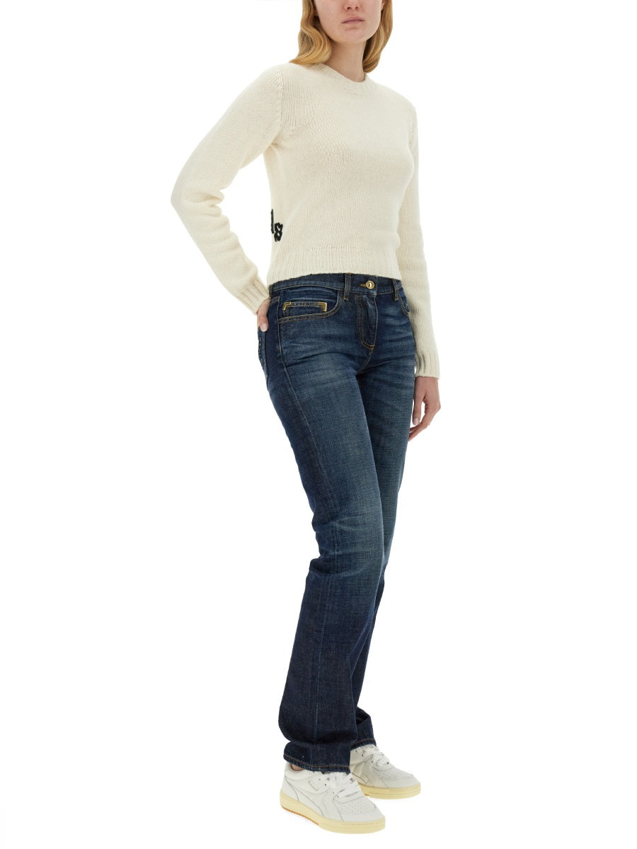 STRAIGHT LEG JEANS