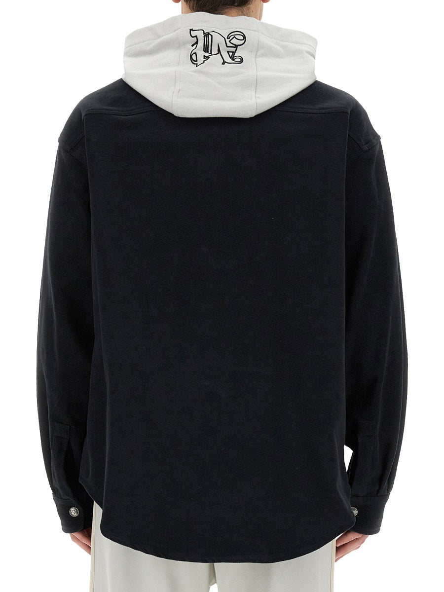 SHIRT-JACKET WITH MONOGRAM