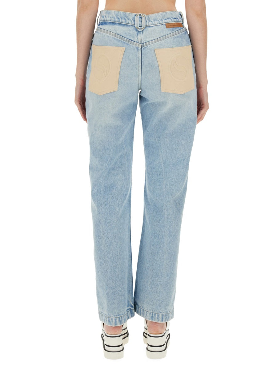 STRAIGHT LEG JEANS