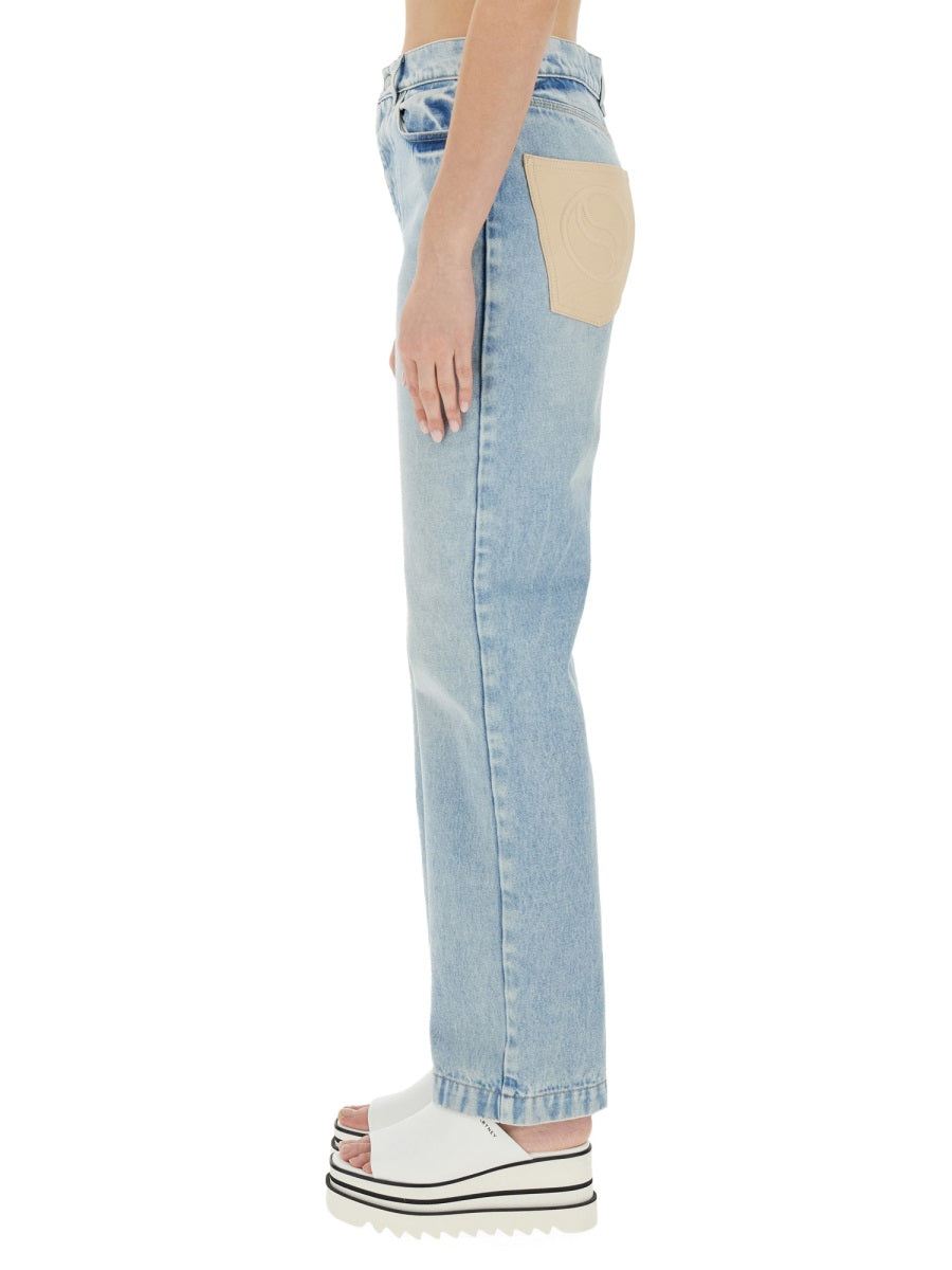 STRAIGHT LEG JEANS