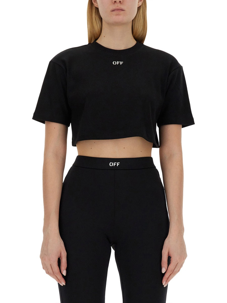 T-SHIRT CROPPED A COSTE