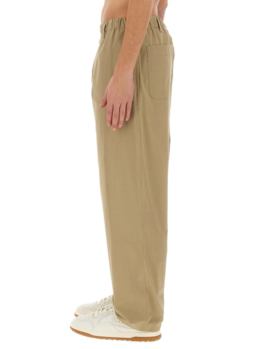 HEAVY COTTON POPLIN PANTS