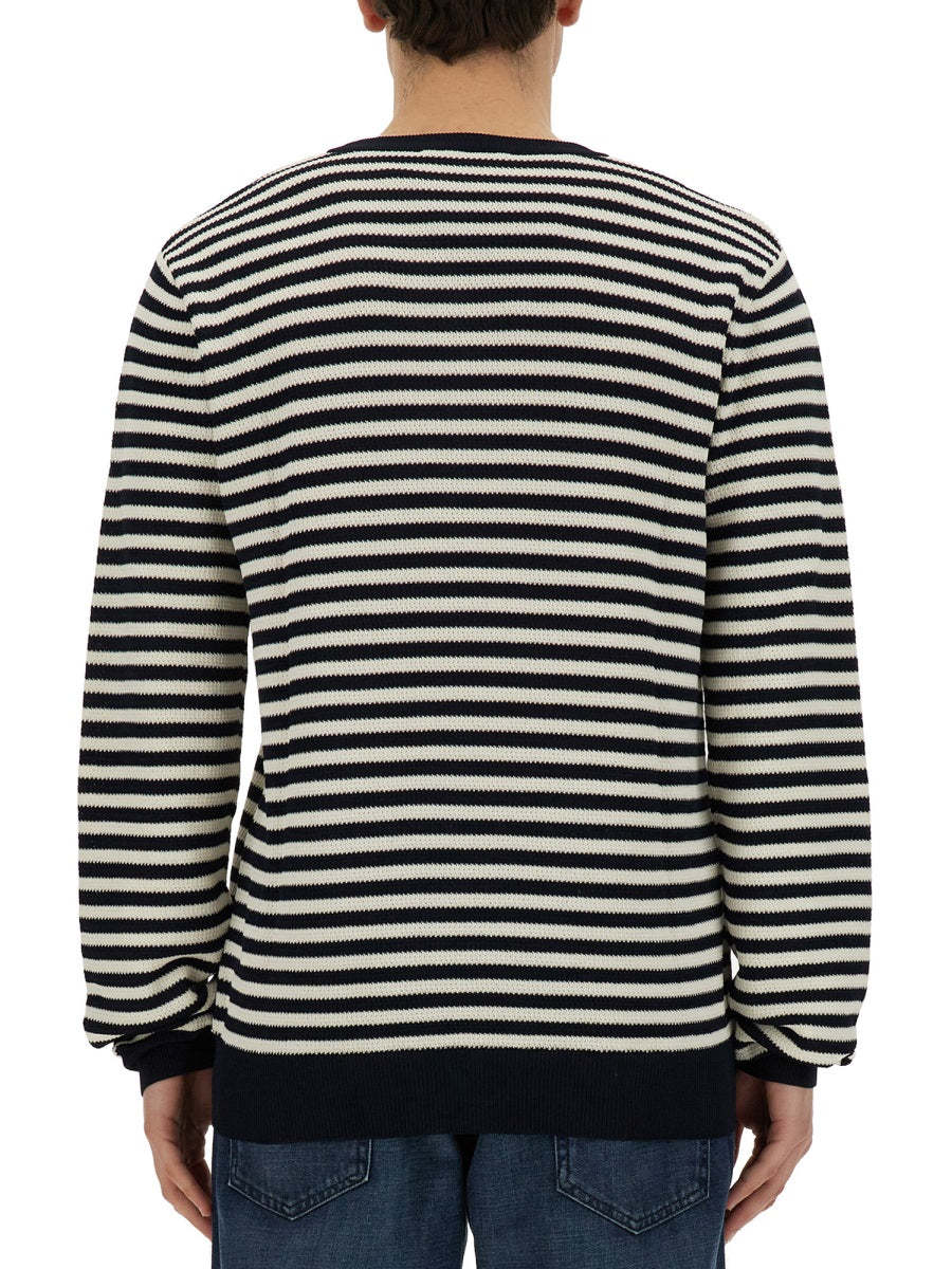 JERSEY WITH STRIPE PATTERN