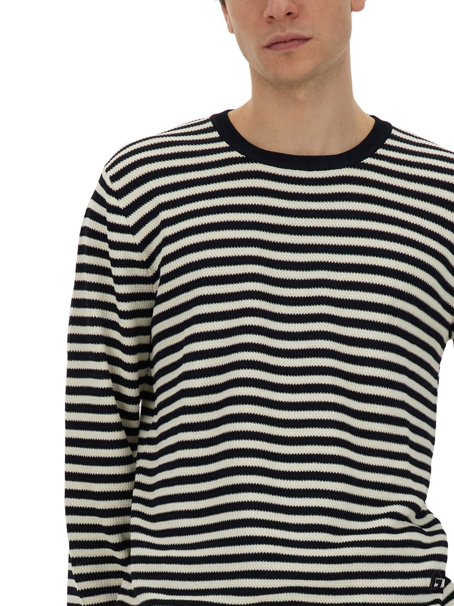 JERSEY WITH STRIPE PATTERN