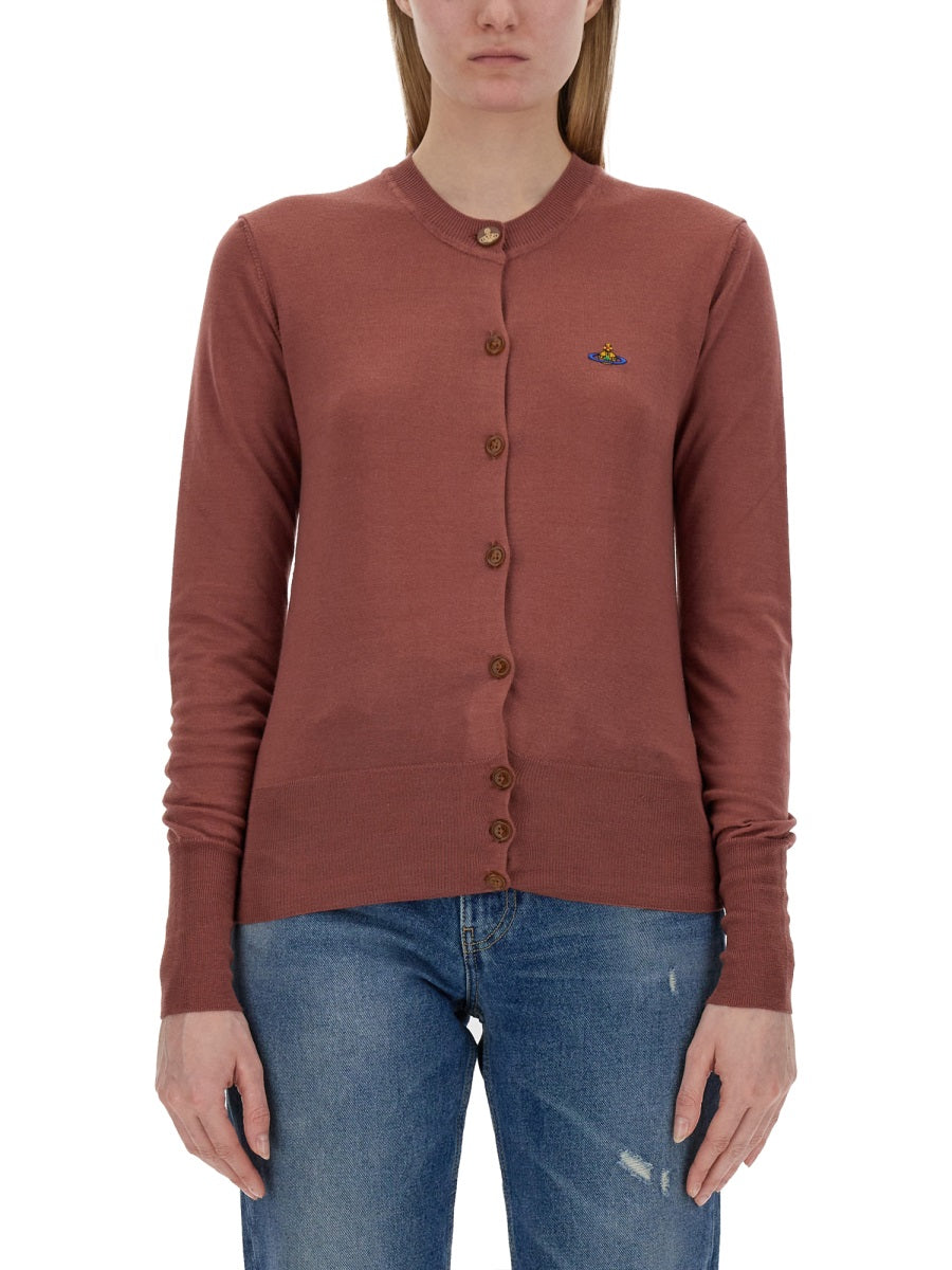 CARDIGAN WITH LOGO