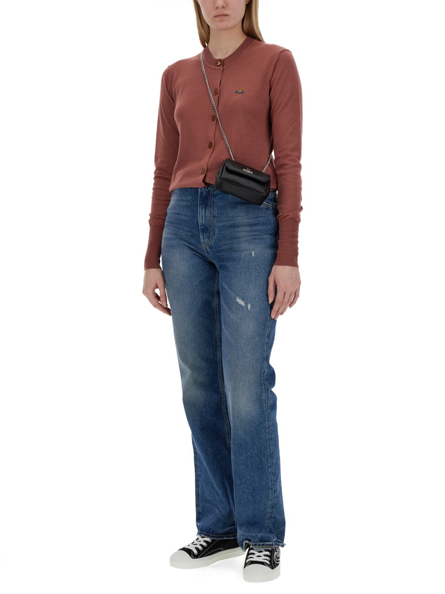 CARDIGAN WITH LOGO