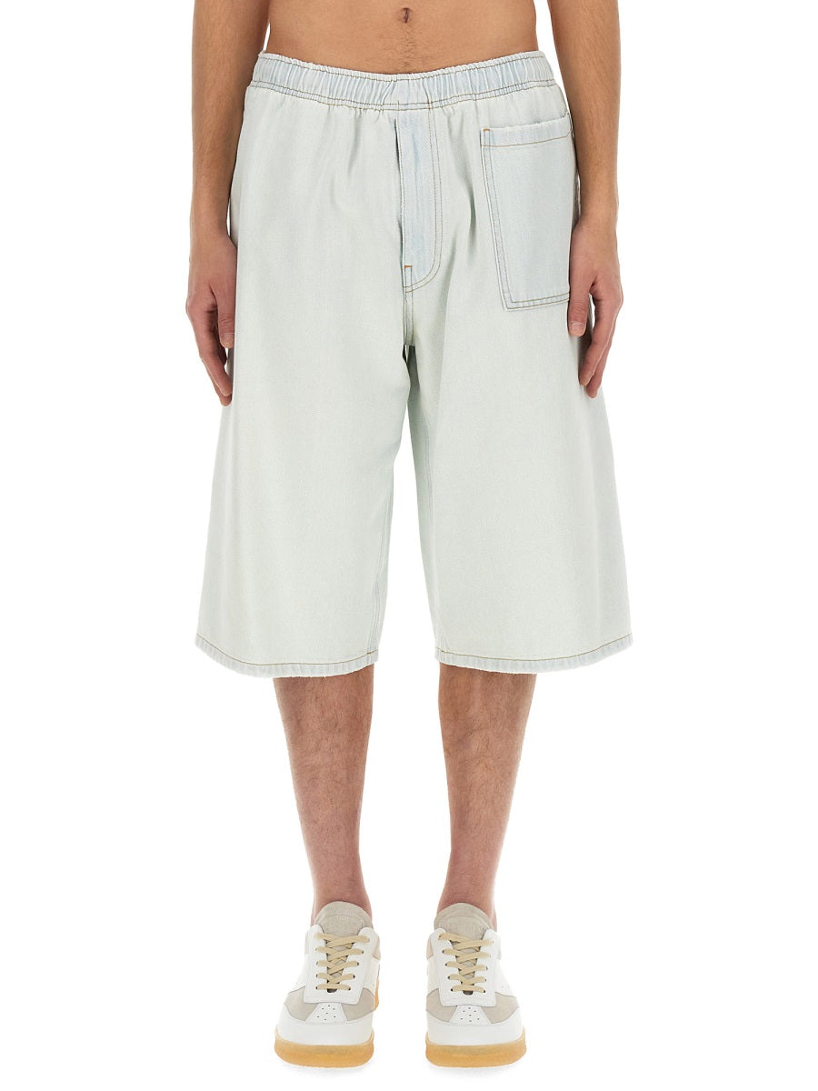 DENIM BERMUDA SHORTS