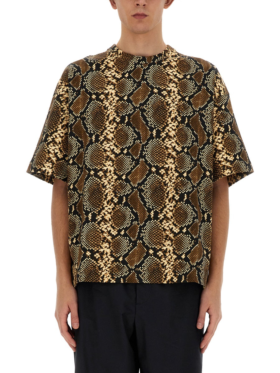 T-SHIRT WITH ANIMAL PATTERN
