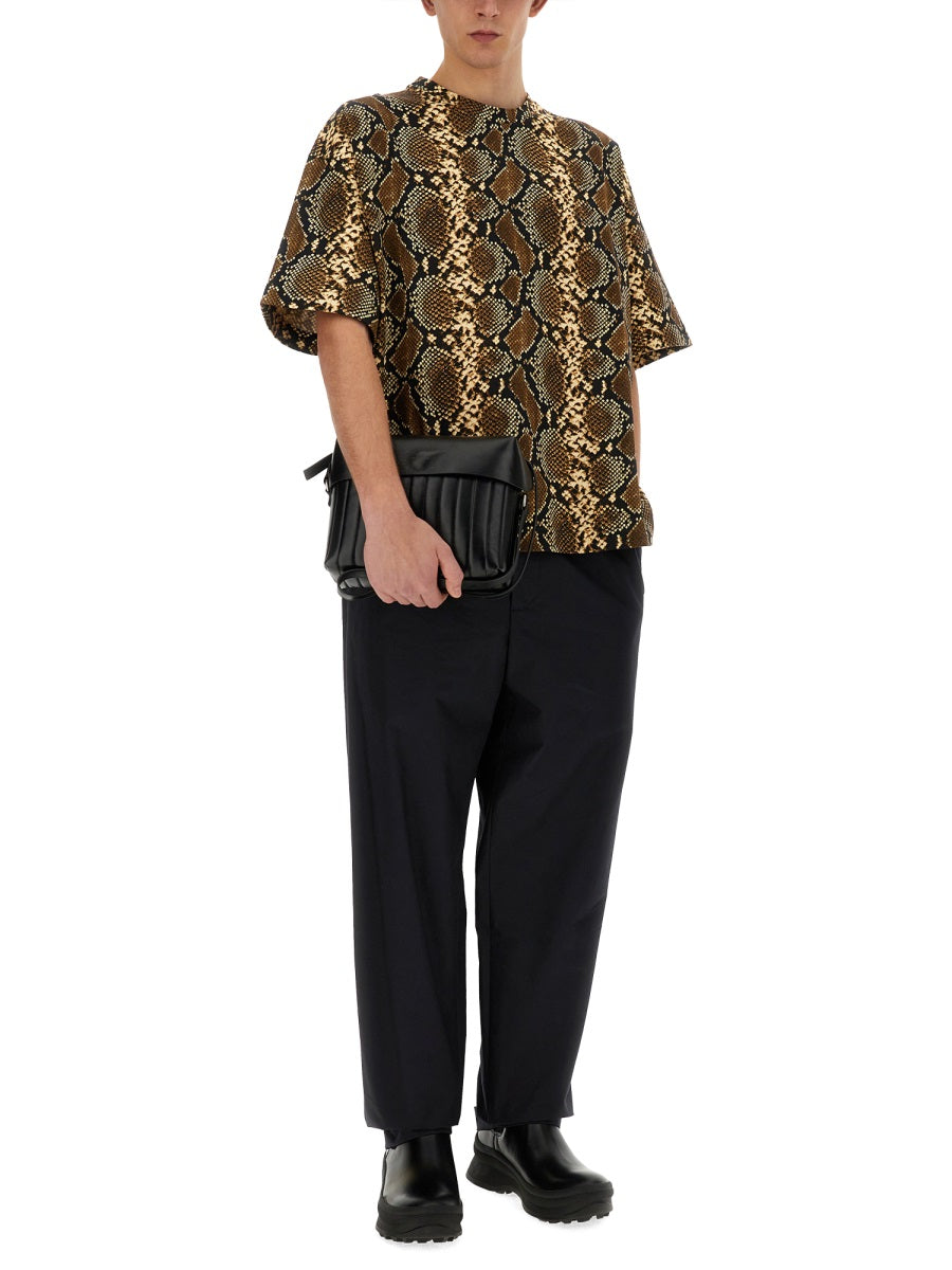 T-SHIRT WITH ANIMAL PATTERN
